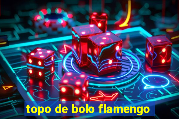 topo de bolo flamengo